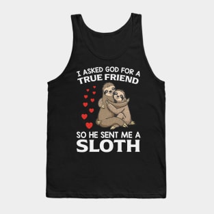 sloth Tank Top